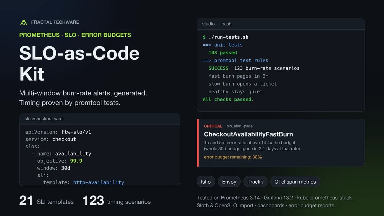 SLO-as-Code Kit cover